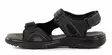 Migant lädersandaler för herr L931-2 svarta - Sandaler för herrar - 136535 - 2