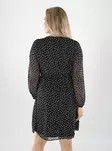 Only naisten mekko Cera 3/4 short musta/valkoinen - Mekot ja tunikat - 141695 - 2