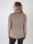 Only damstickad Polotröja med svampmönster - Stickat för damer - 139515 - 2