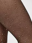 Pieces strassikoristeiset verkkosukkahousut Claire glitter musta - Strumpor och strumpbyxor för damer - 141475 - 2