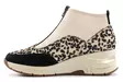 Rieker naisten kiilatennarit / nilkkurit N9362-90 beige / leopardikuosi - Rieker nilkkurit - 137795 - 3