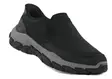 Skechers miesten kävelykengät 205680/BLK SANTORO - ARCHAIC musta - Miesten kävelykengät - 141895 - 3
