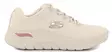 Skechers naisten leveälestiset tennarit 150051W/NTMT Arch fit beige - Skechers tennarit - 141205 - 2