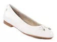 Tamaris Comfort leveälestiset ballerinat 82102-42 100 valkoinen - Ballerinat - 140185 - 1