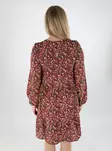 Vero Moda kukkakuosinen mekko Hollo purppuran punainen - Mekot ja tunikat - 138875 - 2