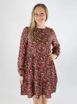 Vero Moda kukkakuosinen mekko Hollo purppuran punainen - Mekot ja tunikat - 138875 - 1
