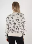 Vero Moda naisten neule Doffy birch/chocola - Naisten neuleet - 142255 - 2