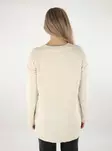 Vero Moda naisten neule Esti V-Neck Long luonnonvalkoinen - Naisten neuleet - 137425 - 2