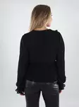 Vero Moda naisten paita Dora Frill musta - Naisten pitkähihaiset paidat - 139995 - 2