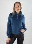 Vero Moda naisten pusero Hali Half Zip sininen - Naisten pitkähihaiset paidat - 139985 - 1