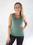 Vero Moda naisten toppi Rosa V-Neck vihreä - Naisten topit - 139045 - 1