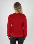 Vila naisten neule Dalo O-Neck punainen - Naisten neuleet - 139575 - 2