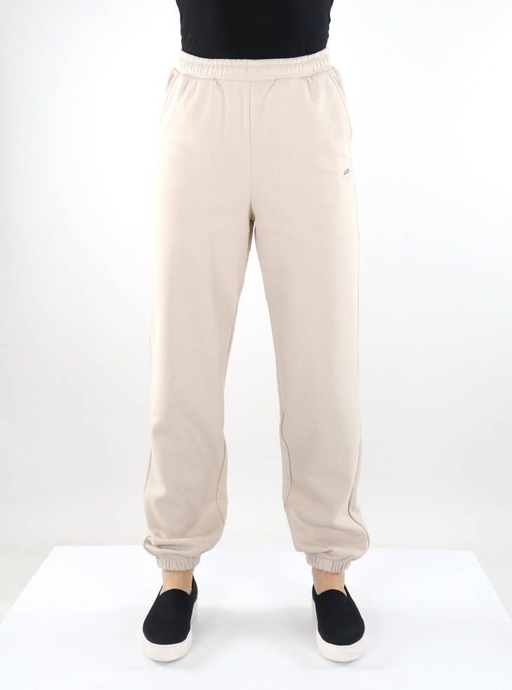 JJXX collegehousut Abbie HW beige - Naisten housut - 135455 - 1
