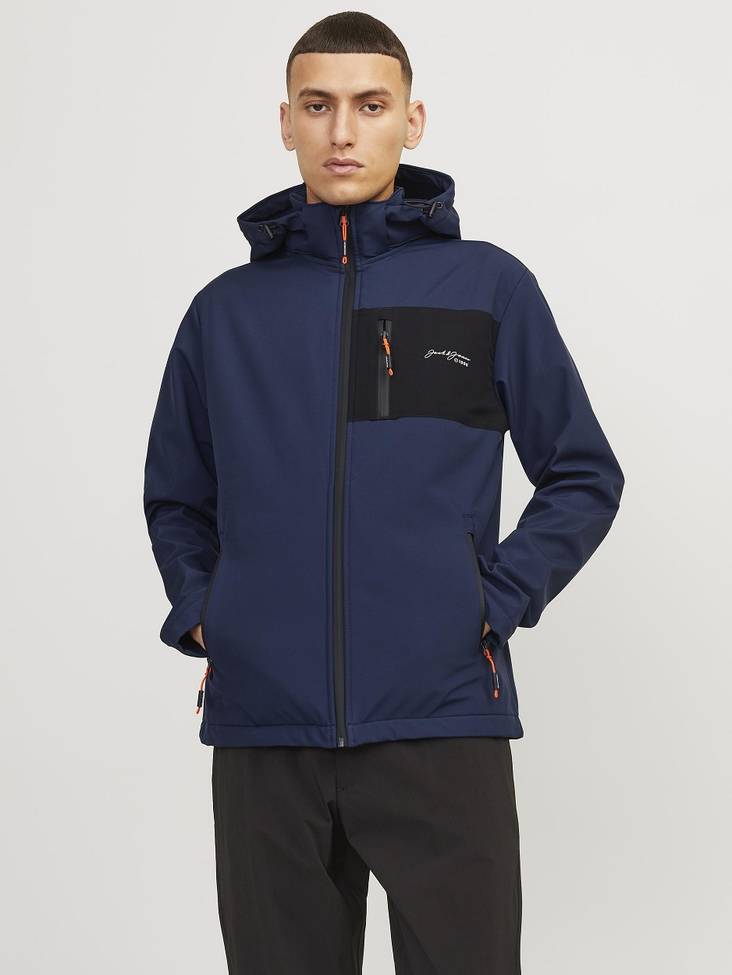 Jack&Jones Tyson miesten softshell-takki tummansininen - Miesten takit - 135125 - 1