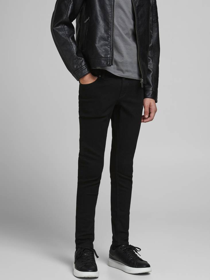 Jack&Jones skinny fit poikien farkut Liam Original am829 musta - Miesten farkut - 129695 - 1