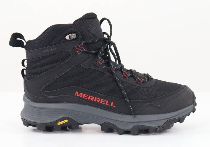 Merrell miesten vedenpitävät nastakengät Moab thermo musta - Miesten nilkkurit ja saappaat - 131375 - 1