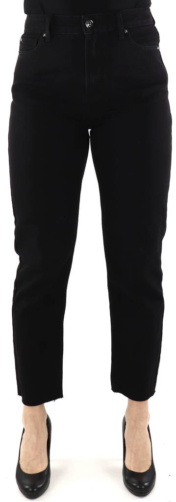 Only Jeans Emily hw straight mae034 svart - Jeans för damer - 127645 - 1