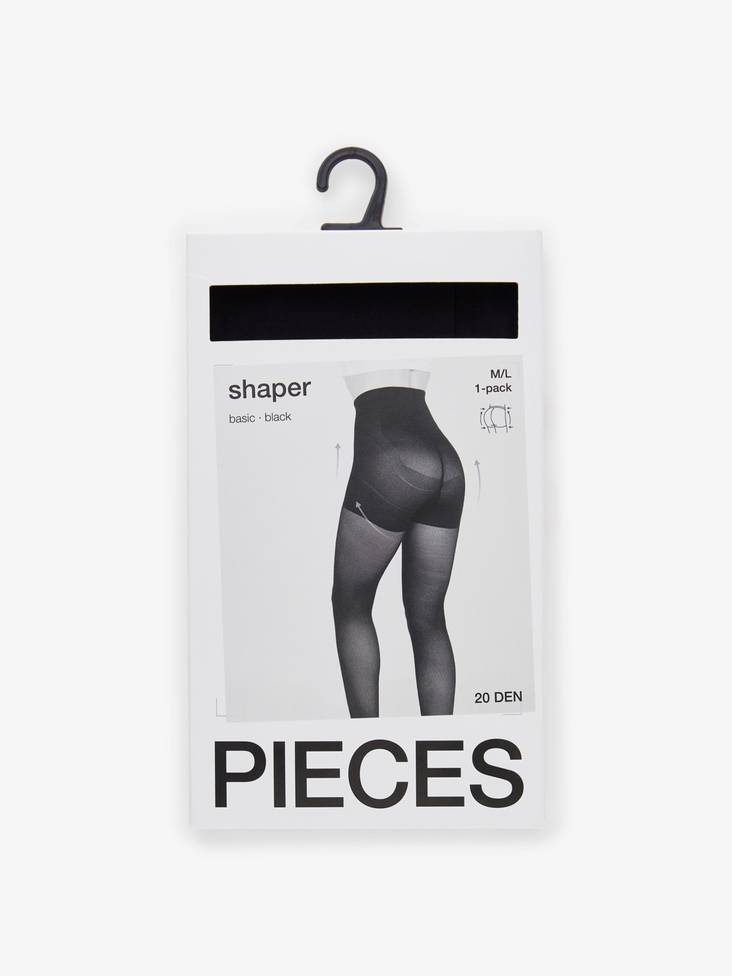 Pieces muotoilevat sukkahousut Shaper 20 den musta - Naisten sukat - 131335 - 1