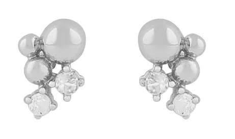 Snö of Sweden Korvakorut Lise silver/clear - Korvakorut - 135295 - 1