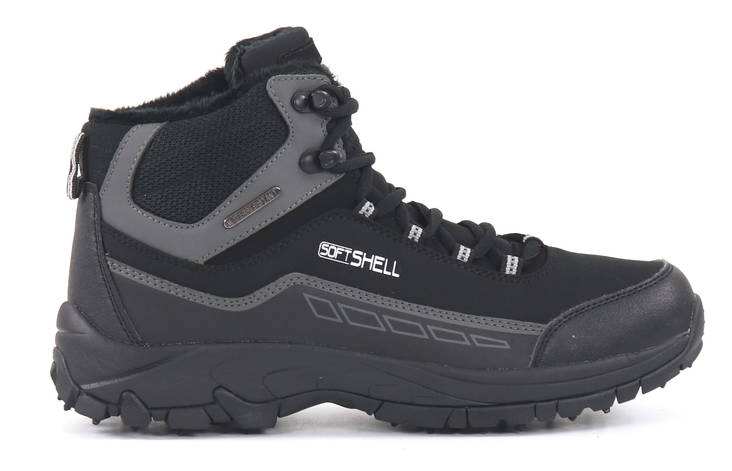 Strollers nastakengät 19079 musta/dark grey - Naisten nilkkurit - 132165 - 1