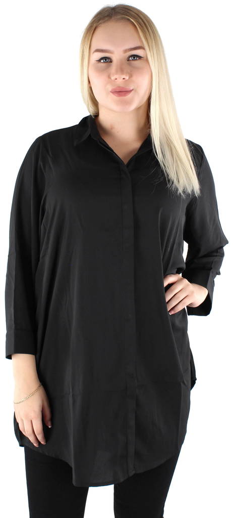 Vero Moda Skjorta Sanne 3/4 long svart - Skjortor och blusar för damer - 121505 - 1