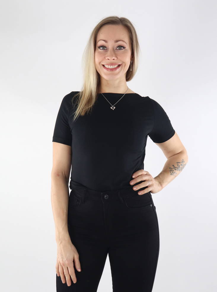 Vero Moda Panda naisten t-paita musta - Naisten T-paidat - 134935 - 1