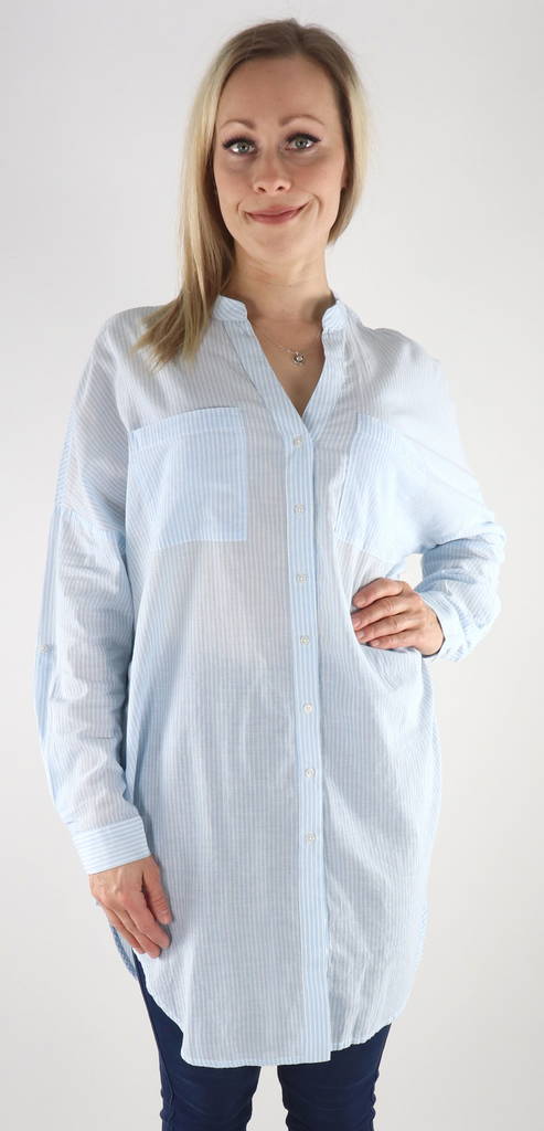 Vero Moda naisten puuvillatunika Isabell fold up - Mekot ja tunikat - 133785 - 1