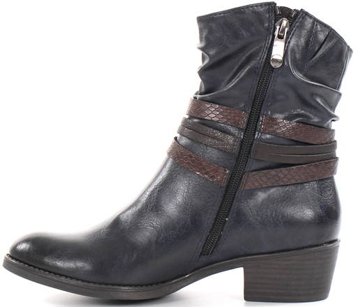 Trendikkäät kengät Marco Tozzilta Stiletto.fi verkkokauppa LOVE OUR PLANET by MARCO TOZZI BOOTS Nilkkurit brick