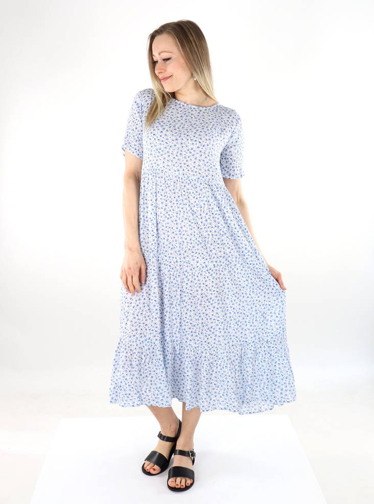 Only mekko Maya Life valkoinen / kukkakuosi - Mekot ja tunikat - 135895 - 1