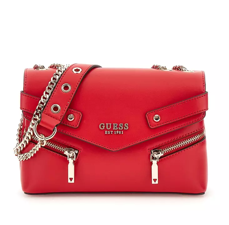Guess olkalaukku Trissa Convertible punainen - Käsilaukut - 136825 - 1