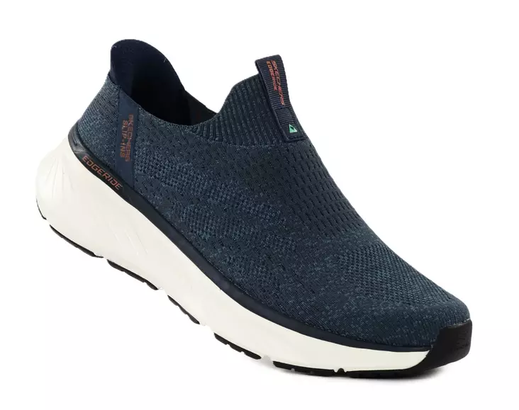 Skechers miesten leveälestiset tennarit 232839/NVOR EDGERIDE - COMMISSIONER tummansininen - Miesten tennarit - 138445 - 1