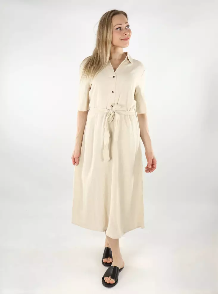 JDY midimekko Say 2/4 Midi Shirt beige - Mekot ja tunikat - 138705 - 1