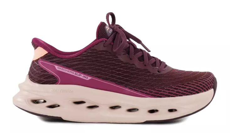Skechers naisten tennarit 129404/BURG MAX CUSHIONING GLIDE STEP - SAPPHIRE viininpunainen - Skechers tennarit - 139155 - 1