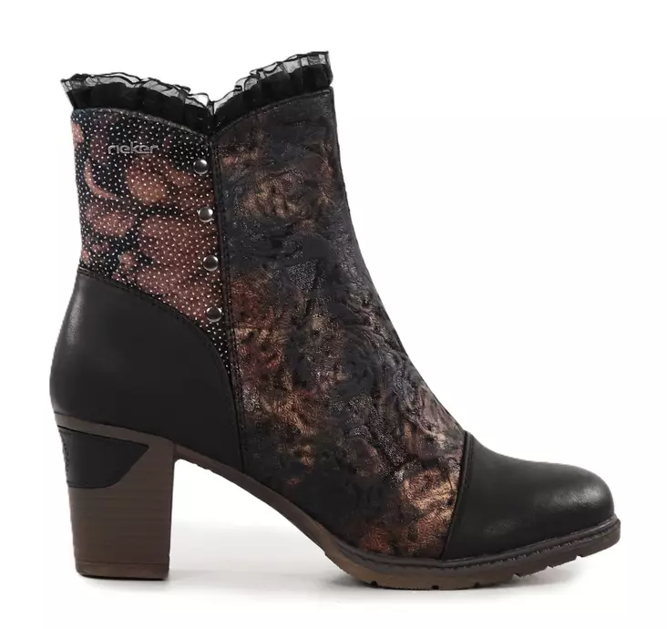 Rieker damstövletter 96064-90 multi - Rieker ankelboots - 139485 - 1