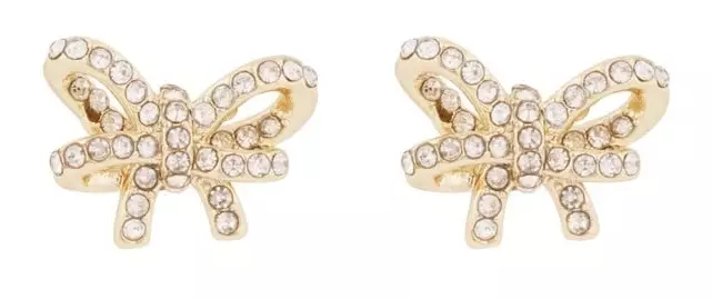 Snö of Sweden Örhängen Band guld/klar - Örhängen - 140025 - 1