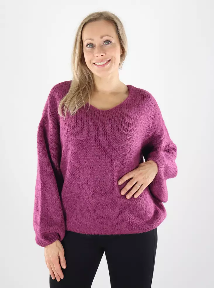JDY naisten neule Dinea violetti - Stickat för damer - 141735 - 3