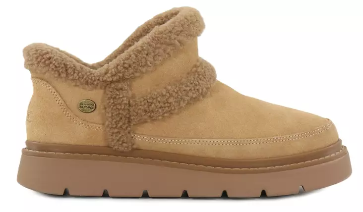 Skechers naisten nilkkurit 114895/CSNT KEEPSAKES LITE-WINTER SNUG vaaleanruskea - Skechers nilkkurit - 141905 - 1