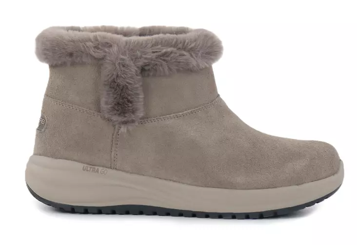 Skechers naisten nilkkurit 144745/DKTP ON THE GO STELLAR - COZY STEP dark taupe - Skechers nilkkurit - 142215 - 1
