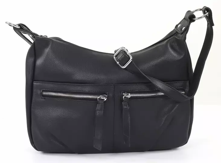 Brunelli Laukku 3935K musta kierrätysmateriaalista - Käsilaukut - 139805 - 1