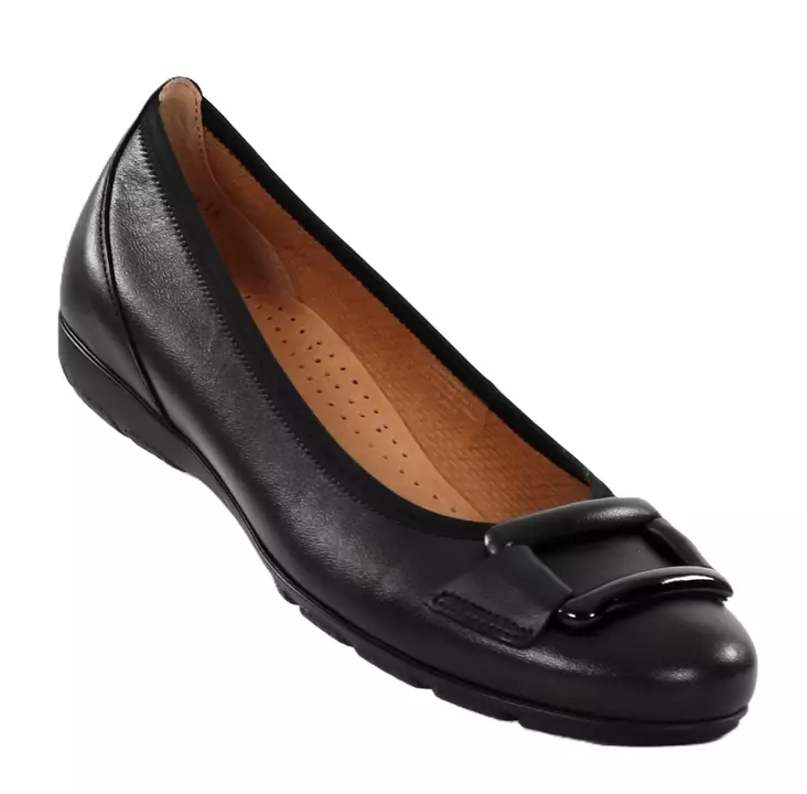Gabor ballerinor i äkta läder 6416627 svart - Ballerinaskor - 137715 - 1