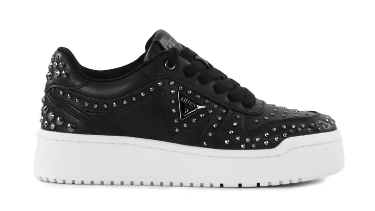 Guess naisten tennarit FLFMGNELE12 musta - Naisten tennarit - 139375 - 1