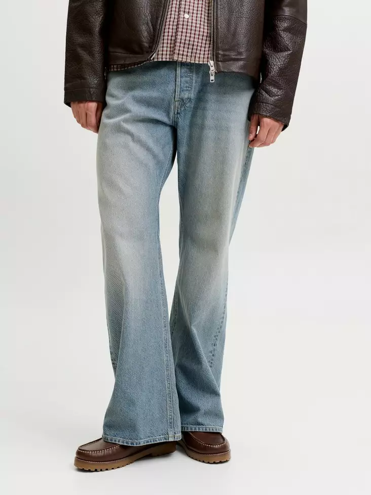 Jack&Jones JJITOBY JJORIGINAL SQ 071 blå denim - Jeans för herrar - 141755 - 1