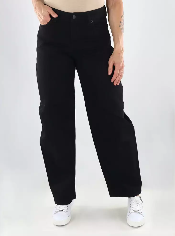 JJXX naisten farkut Fuji barrel mw musta - Jeans för damer - 141465 - 1