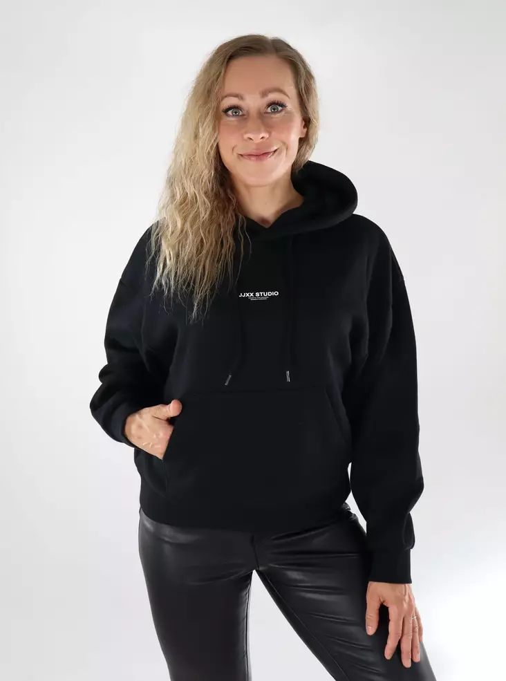 JJXX naisten huppari Studio Vesterbro musta - Naisten hupparit ja colleget - 139075 - 1