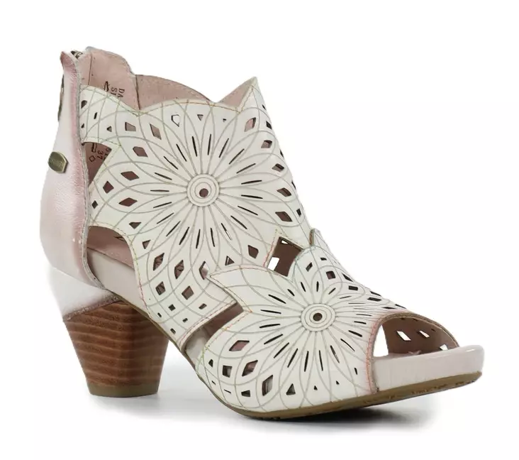 Laura Vita naisten aitonahkaiset sandaalit Dacxo 21 beige - Naisten sandaalit - 140865 - 1