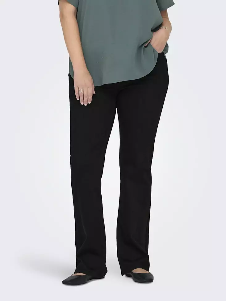 Only Carmakoma naisten pluskoon Farkut Willy hw musta - Naisten farkut - 138995 - 1