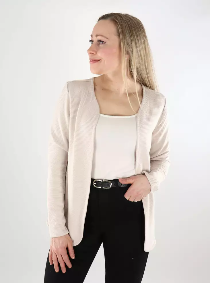 Only naisten neuletakki / bleiseri Chris Cardigan beige - Naisten neuleet - 137935 - 1