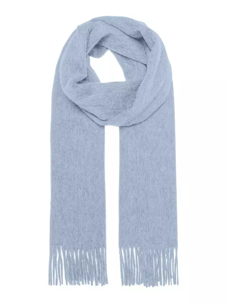 Only villahuivi Alisa Wool sininen - Naisten huivit - 137275 - 1