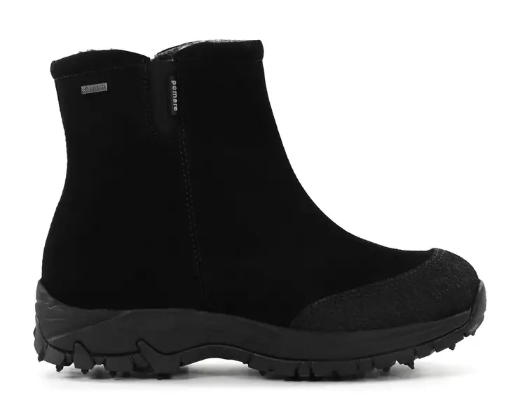 Pomar naisten nastakengät Alppi black suede - Naisten nilkkurit - 137405 - 1