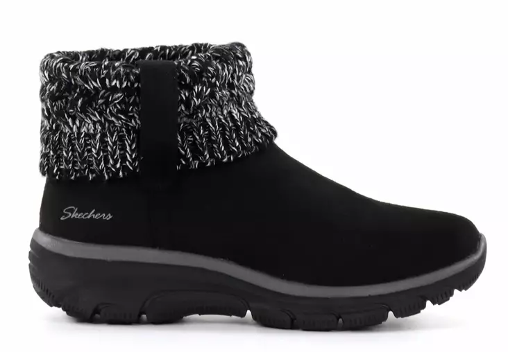 Skechers naisten nilkkurit 167401/BLK EASY GOING - COZY WEATHER musta - Naisten nilkkurit - 137125 - 1